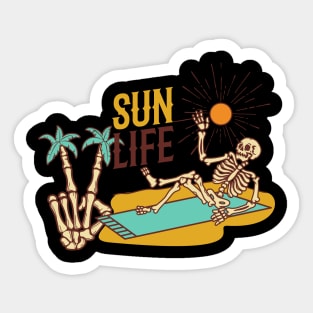 just a girl who love sun life shirt styles for your give Sticker